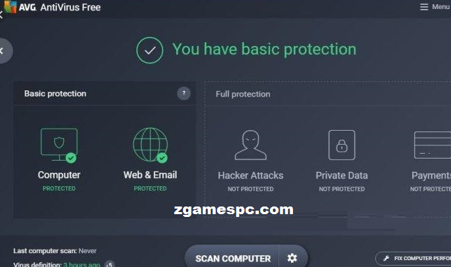 Kunci Antivirus AVG